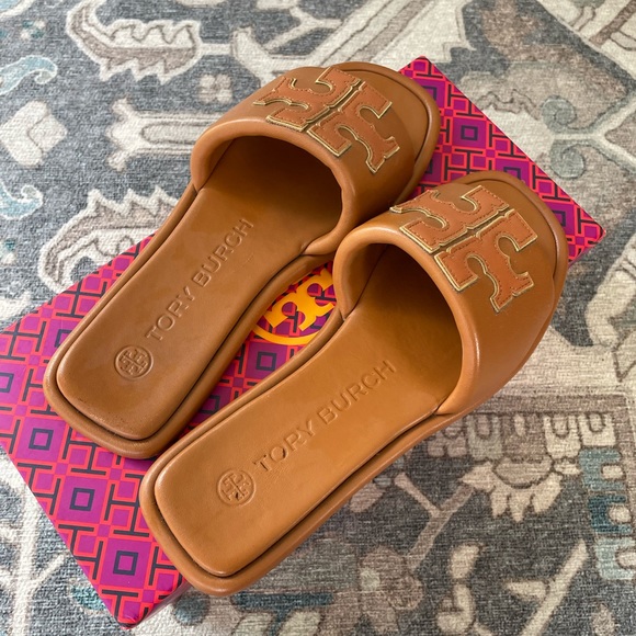 Tory Burch Double T Sport Slides - Picture 8 of 10